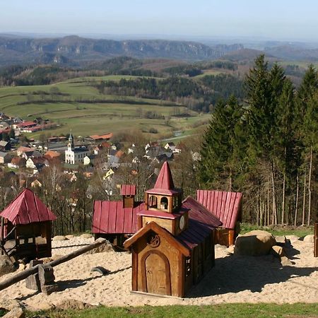 Wachbergbaude Hotell Saupsdorf Exteriör bild