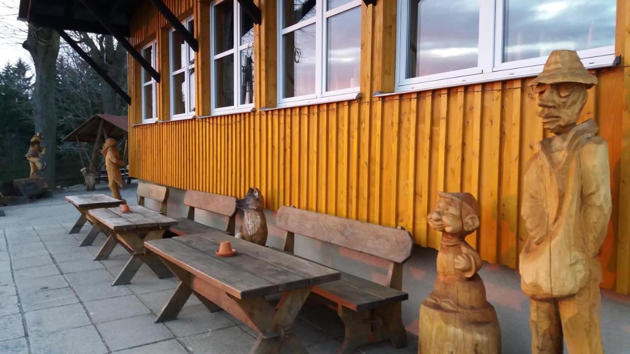 Wachbergbaude Hotell Saupsdorf Exteriör bild