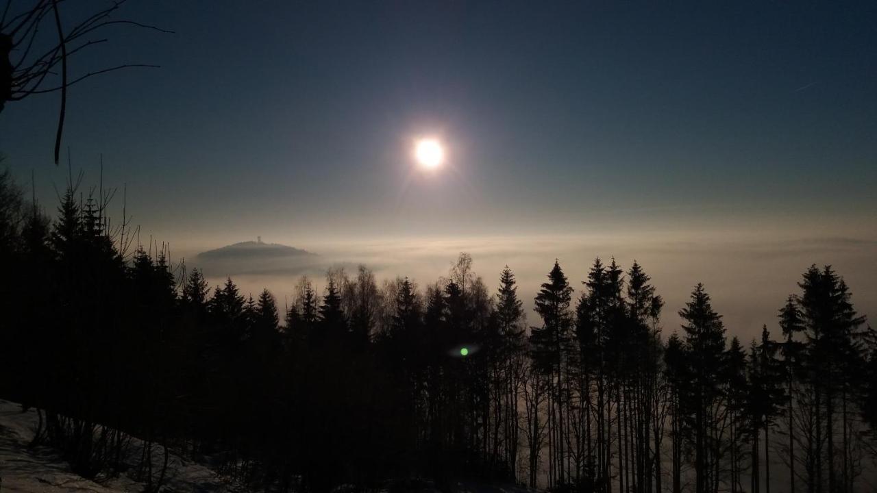 Wachbergbaude Hotell Saupsdorf Exteriör bild