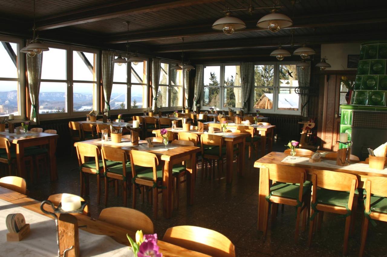 Wachbergbaude Hotell Saupsdorf Exteriör bild