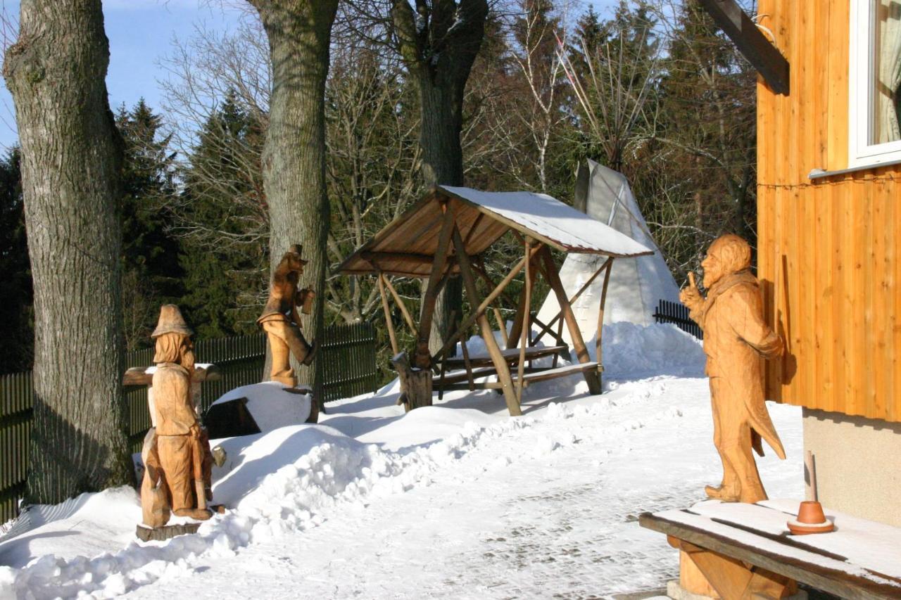 Wachbergbaude Hotell Saupsdorf Exteriör bild
