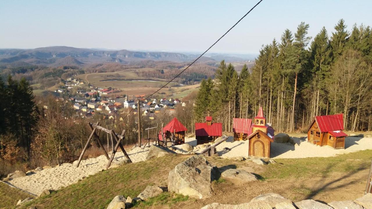 Wachbergbaude Hotell Saupsdorf Exteriör bild